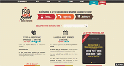 Desktop Screenshot of faismonboulot.com